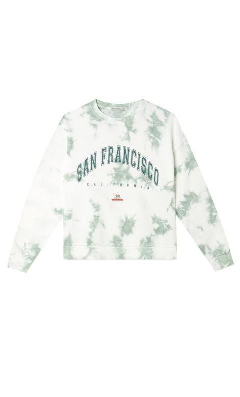 Sudadera Print Tie Dye from Stradivarius on 21 Buttons