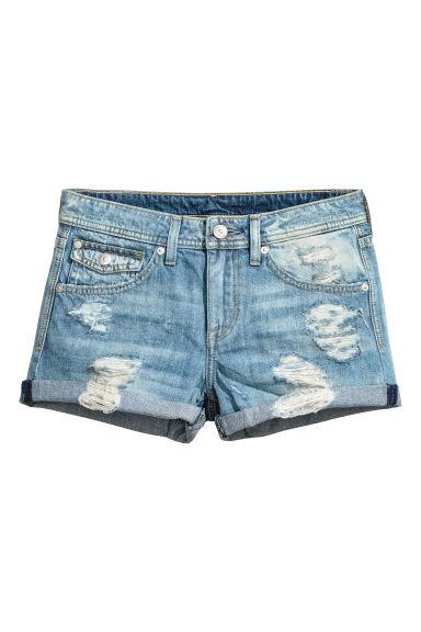 H & M - Shorts Di Jeans - Blu