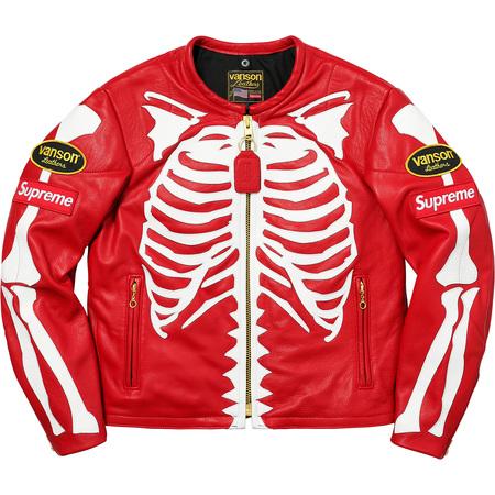 Supreme®/vanson® Leather Bones Jacket