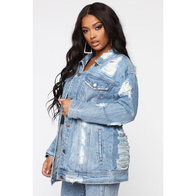 krissy oversized denim jacket