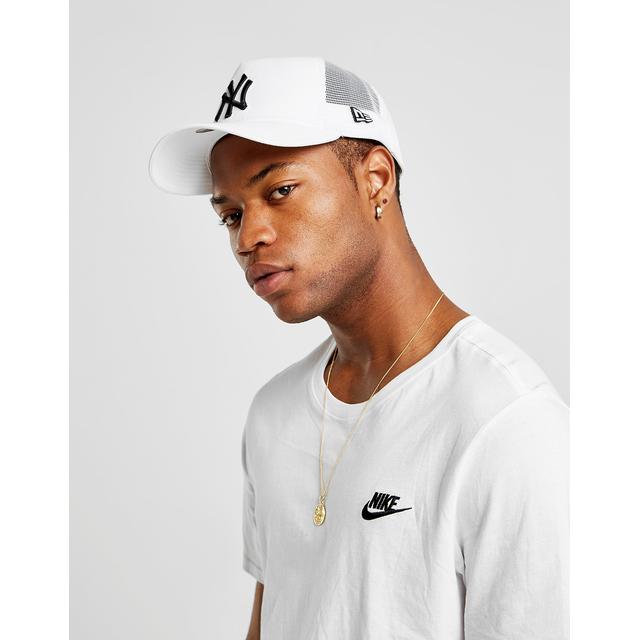white mens cap