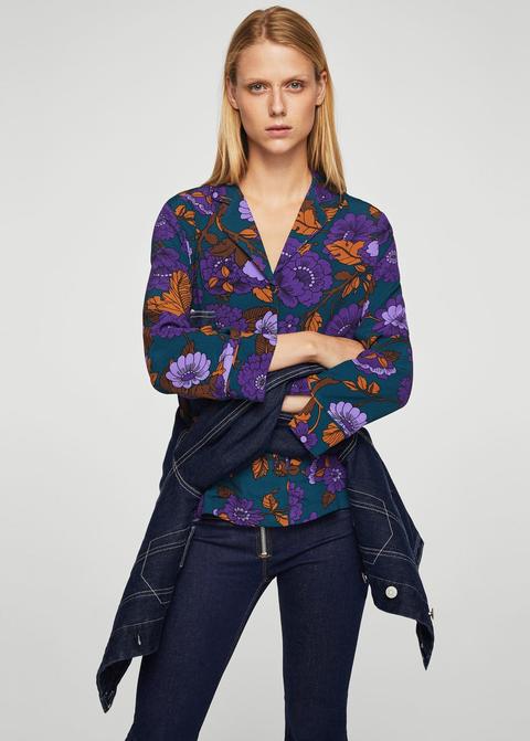 Blusa Stampa Floreale