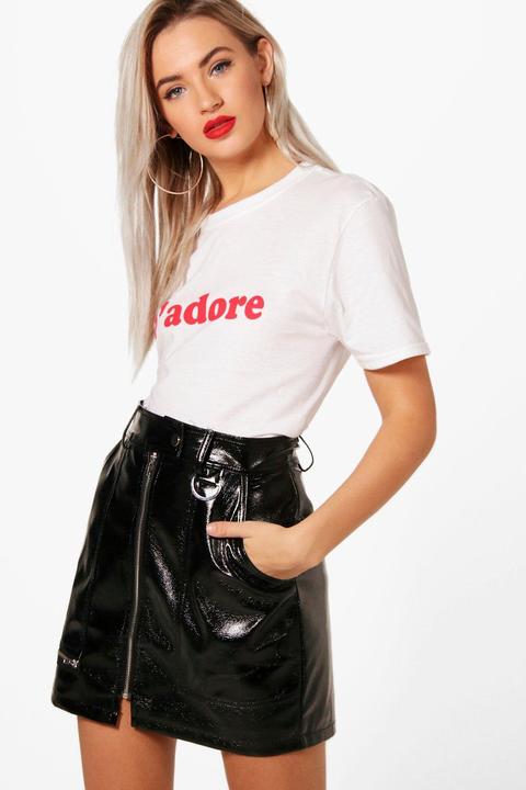 J'adore Slogan T-shirt