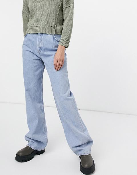 Pull&bear - Jean Dad - Bleu