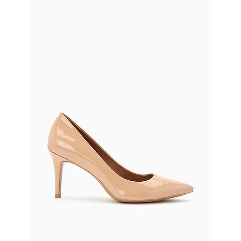 calvin klein gayle patent pumps