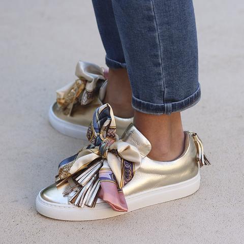 The Golden Sneakers