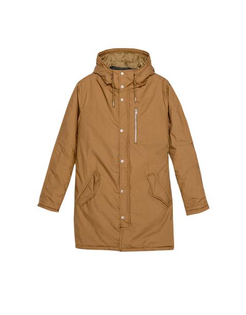 Parka Pechera Acolchada Capucha