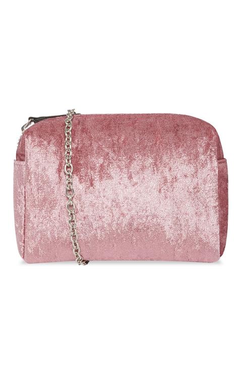 Velvet Cross Body Bag