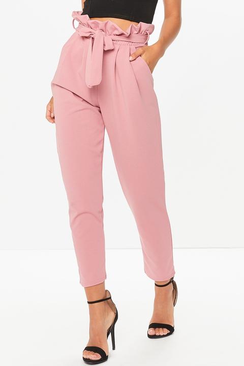 Eliza Rose Paper Bag Trousers