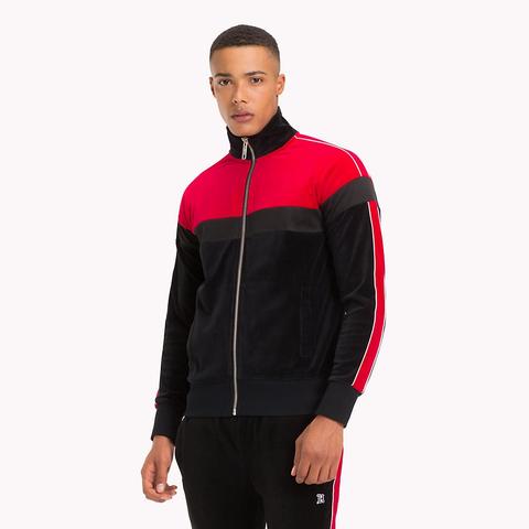 Giacca Con Zip In Velluto Lewis Hamilton