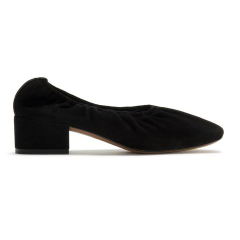 Zapato Salón Elástico Negro