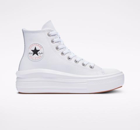 Converse Leather Chuck Taylor All Star Move White