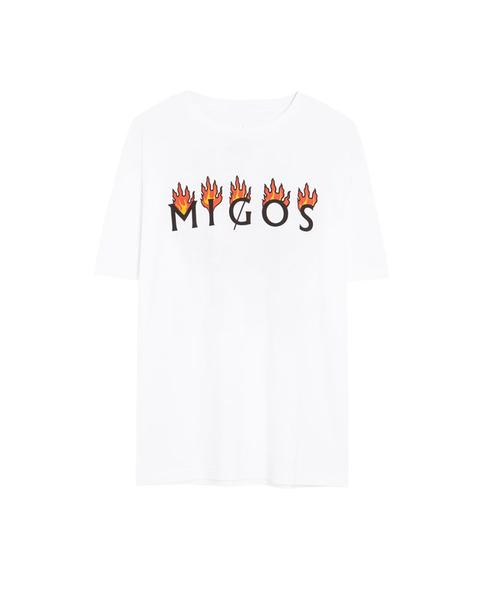 Gobernable diferente a Nominación Maglietta Migos Fuoco Culture"" from Pull and Bear on 21 Buttons
