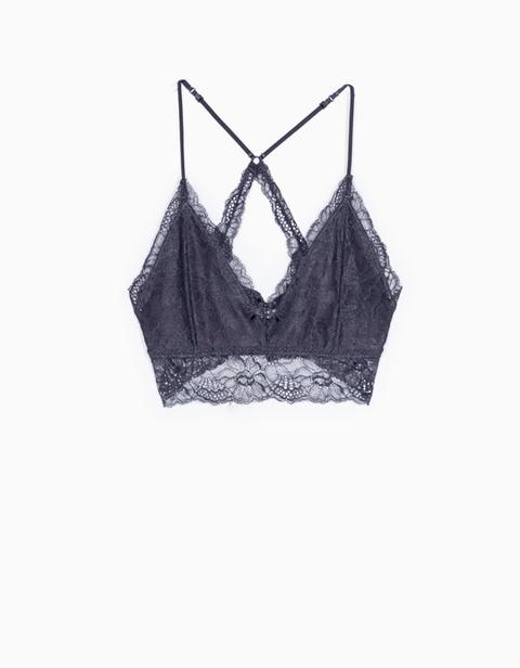 Bralette Encaje Flor