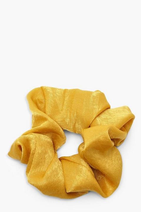 Womens Super Soft Sleep Scrunchie - Yellow - One Size, Yellow