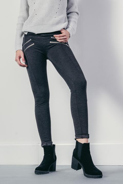 Leggings With Pocket And Zip