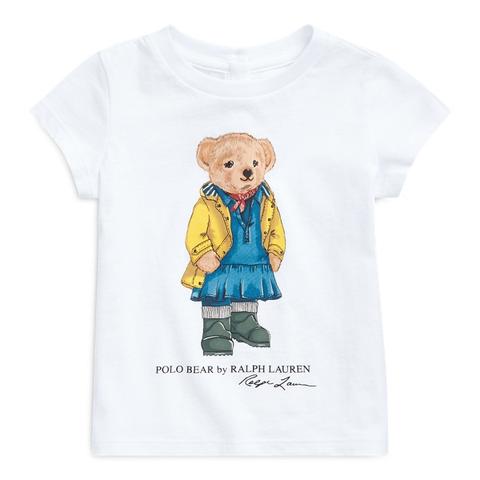 Camiseta De Punto De Oso Con Chubasquero