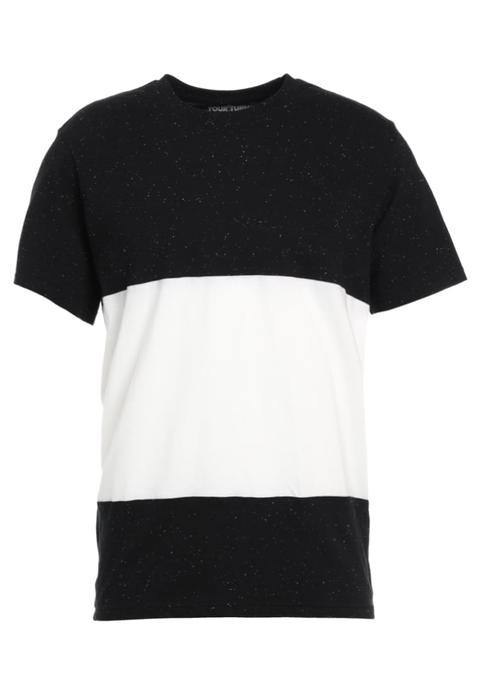 Yourturn Tshirt Con Stampa Black/white