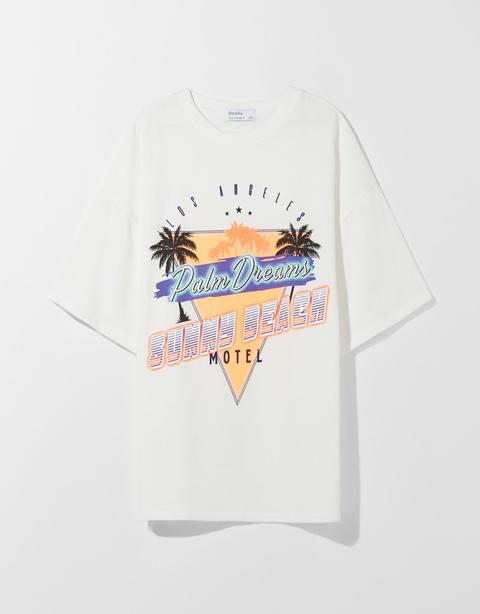 Camiseta Felpa Manga Corta Palm Springs