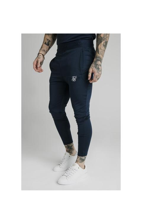 Siksilk Agility Track Pants - Navy Men Sizes Bottom