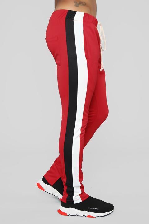 fashion nova retro track pants