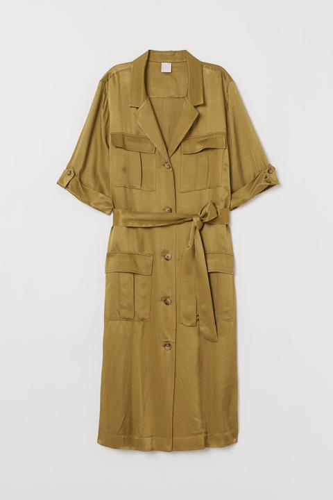 Vestido Cargo - Verde