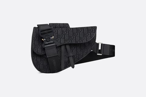 Borsa Saddle Dior Oblique Nera