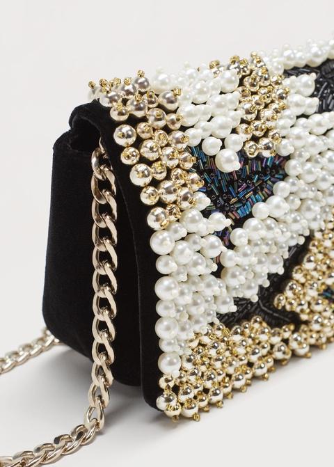 Borsa Catena Perline