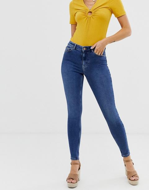 Pieces - Jeans Skinny Blu - Blu