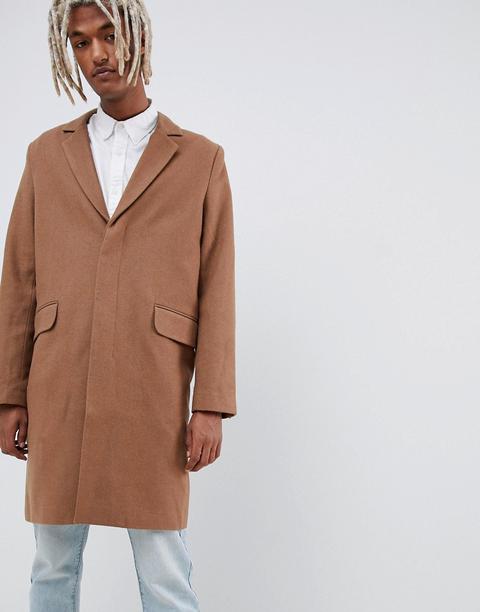 weekday camel coat