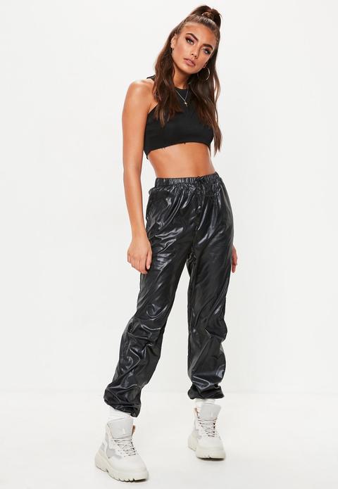 High Waist Shell Suit Track Pant | Shell suit, Tracksuit women, Track pants