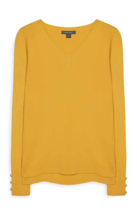 Maglione Giallo Morbidissimo