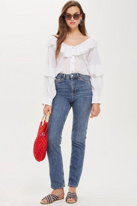 Tall Blue Straight Leg Jeans