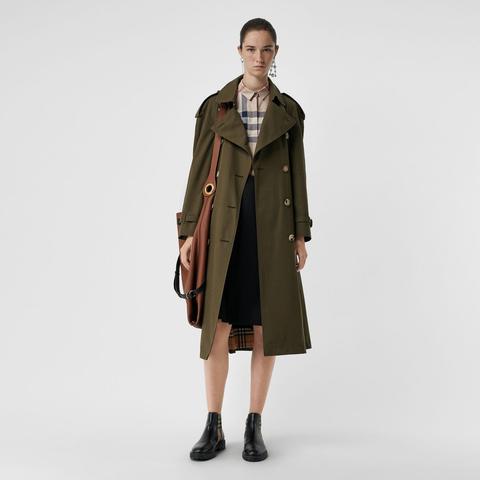 Burberry Stretch-cotton Check Shirt, Beige