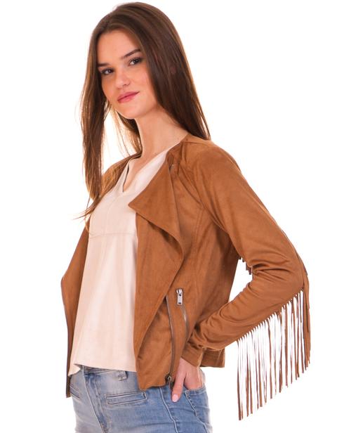 Cazadora Ante Marrón De Vila Clothes | Buylevard