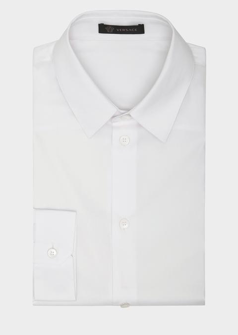 Camicia In Cotone Elasticizzato
