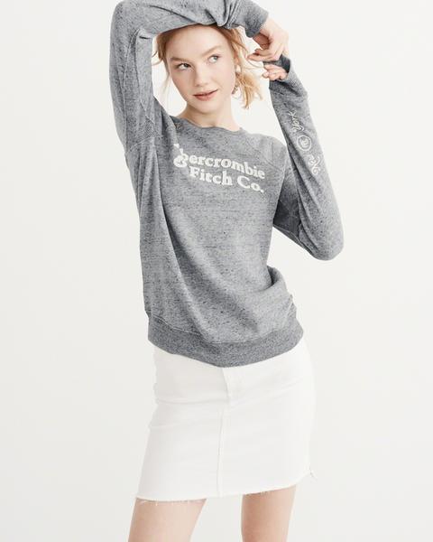 Graphic Crew Sweatshirt