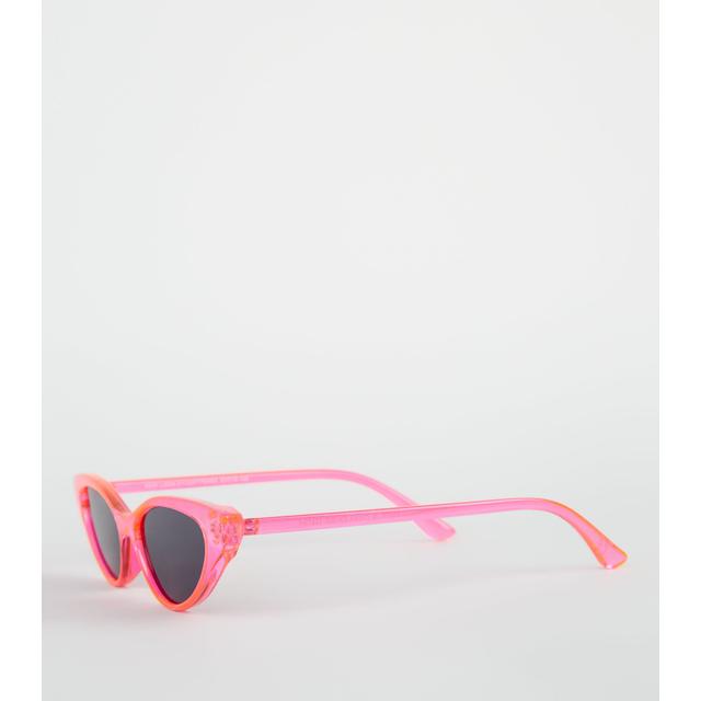 bright pink sunglasses