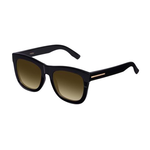 Gafas De Sol Hawkers Diamond Black Brown Nobu Con Lente Negra