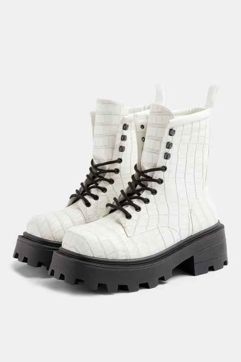 Topshop hot sale croc boots