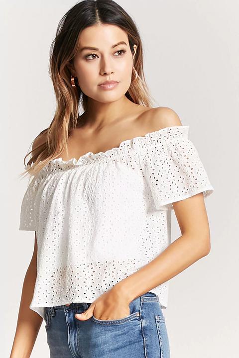 Blusa Croché Floral