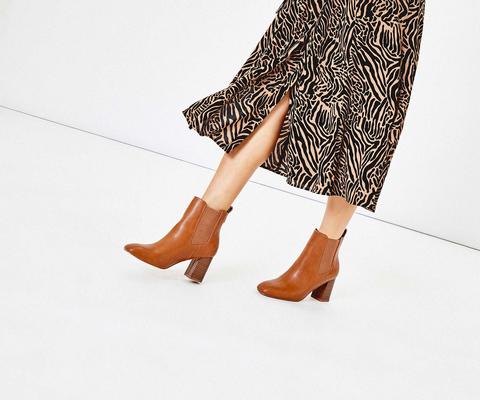 oasis leopard print boots