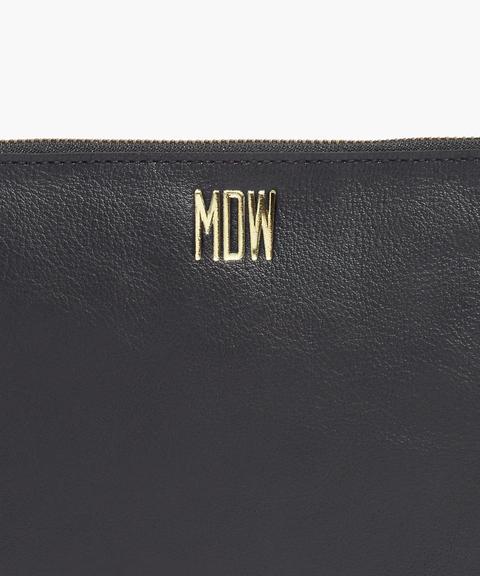 madewell leather pouch