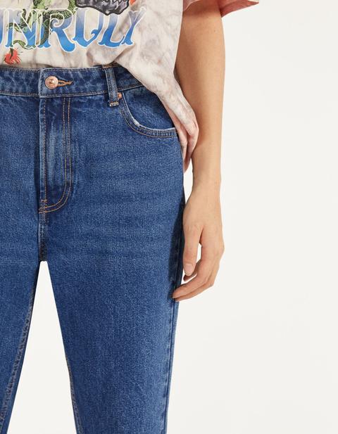 Jeans Mom Fit High Waist