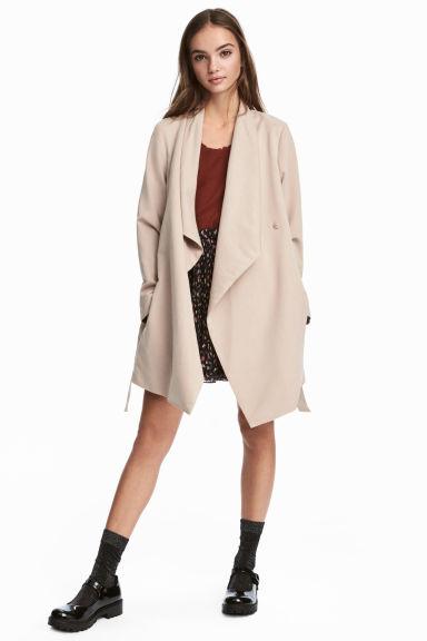 Draped Coat