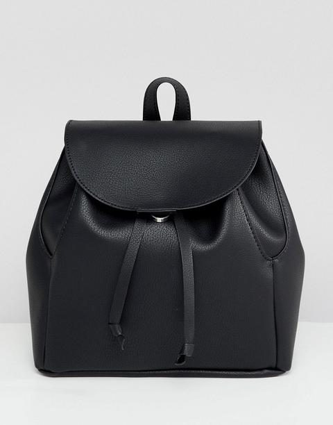 Asos Design - Sac À Dos Minimaliste Souple-noir