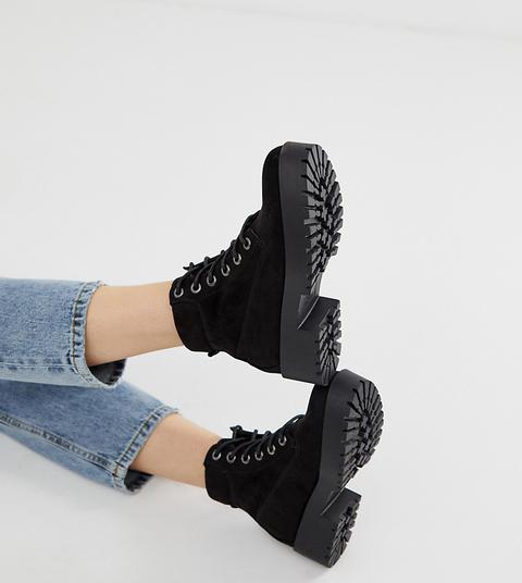 grosses bottines noires