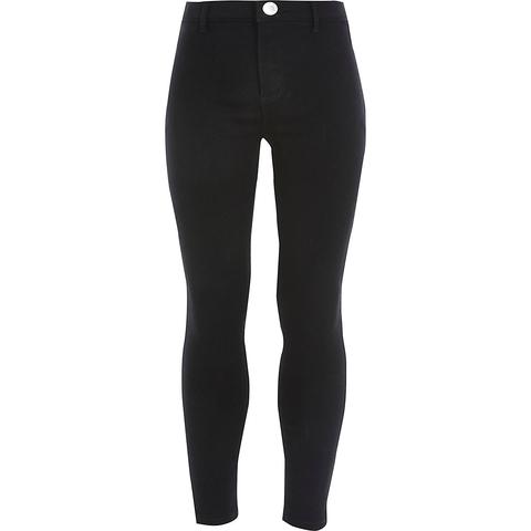 Girls Black Kaia High Waist Disco Jeggings