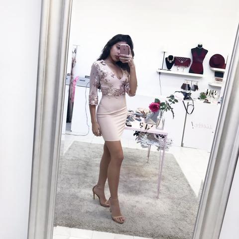 "bad Romance" Nude Dress