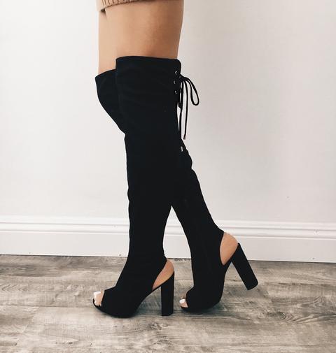 Kadie Knee High Heels